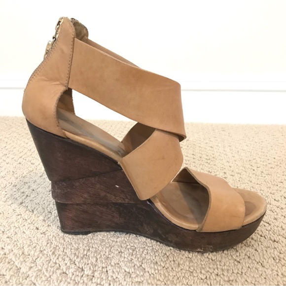 DVF vintage opal wedge sandal size 7 - Picture 6 of 11